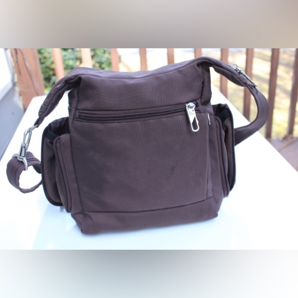 Travel on RFID cross body bag